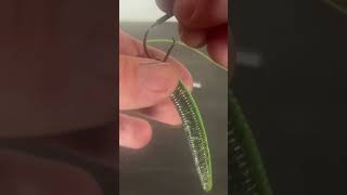Neko rig hack! Do you do this? #bassfishing #riverfishing #educational #tutorial