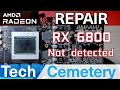 Sapphire RX 6800 Pulse Repair - Not Detected