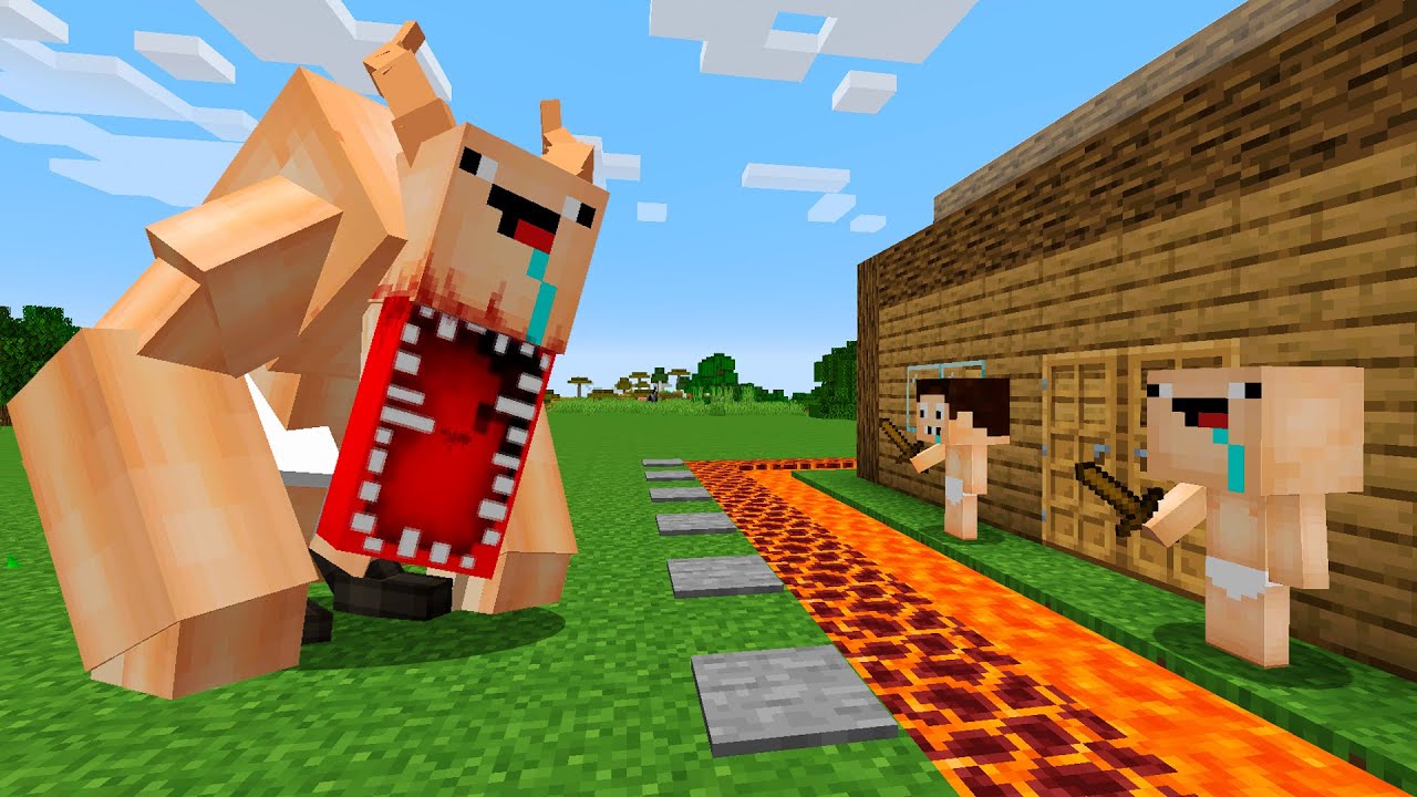 BEBÉ NOOB MUTANTE vs CASA SEGURA en MINECRAFT! 😱