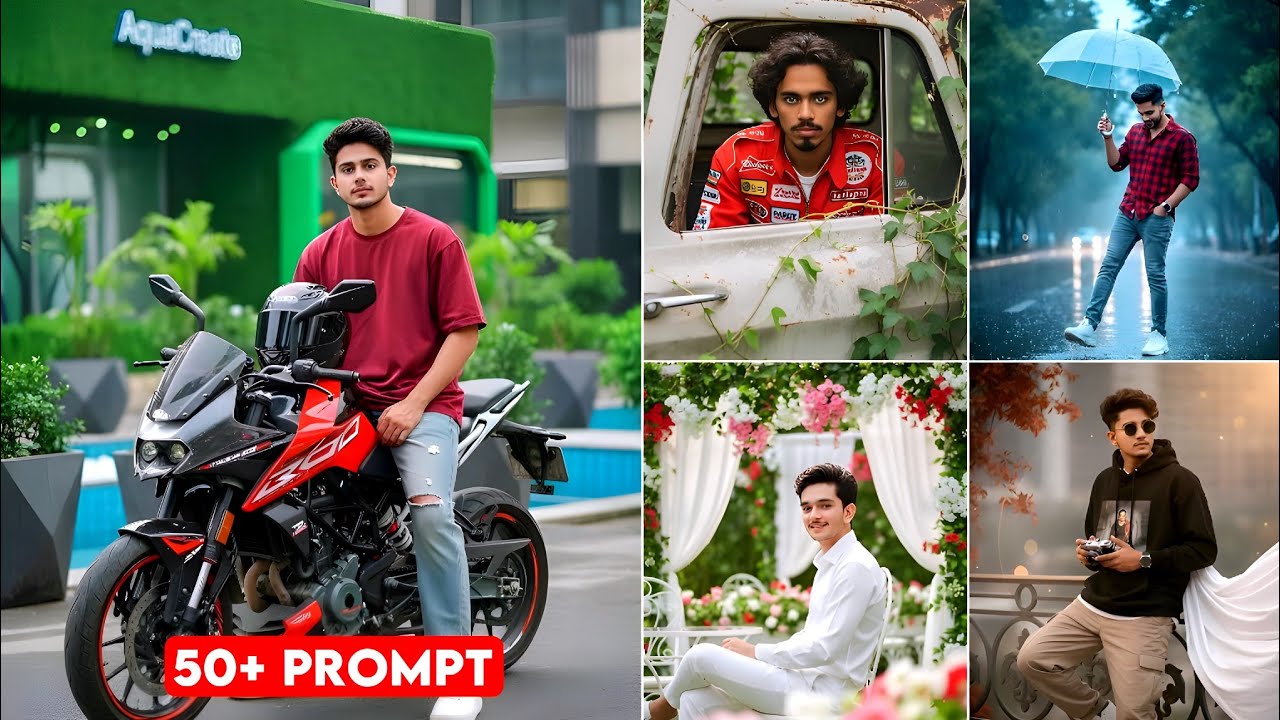 Популярная новая подсказка для мальчиков Gemini AI | Популярная подсказка для редактирования фото...