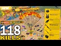 118 KILLS!😍 NEW BEST LOOT GAMEPLAY in SKYHIGH SPECTACLE MODE 🔥 PUBG MOBILE - BGM