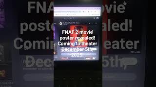 New fnaf 2 movie poster revealed!