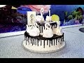 Торт "ЛЕБЕДИНОЕ ОЗЕРО" - наивкуснейший и красивейший\ Tiered cake "SWAN LAKE"
