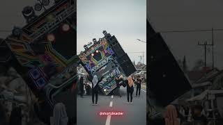 Terekam Sound Horeg Kecelakaansoundsystem soundhoreg djsoundhoreg2025 truksoundsystem disaster