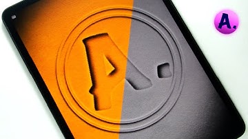 Embossed & Debossed Effect Digital ART illustration In procreate |Satisfying & Relaxing| @ArtwithA.