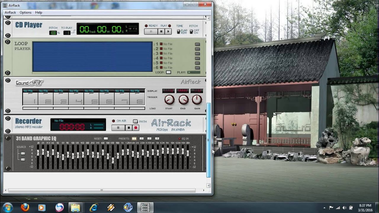 SOFTWARE AUDIO live GRATIS AIR RACK - YouTube