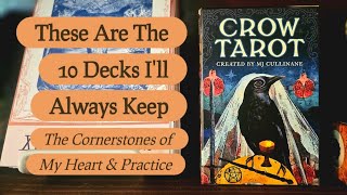 The 10 Decks Ill Always Keep 🥰 #TarotDecksForLife