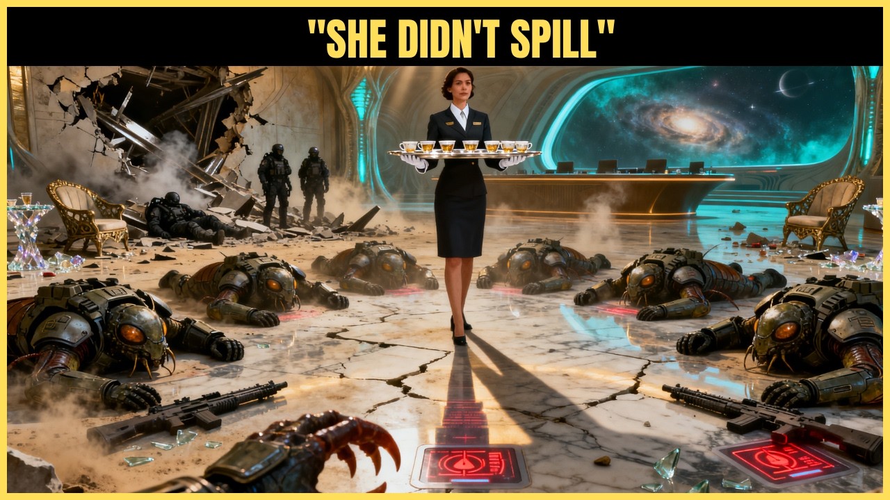 I Watched a Human Tea Server Hold a Silent Tray — Then My Six Guards Collapsed