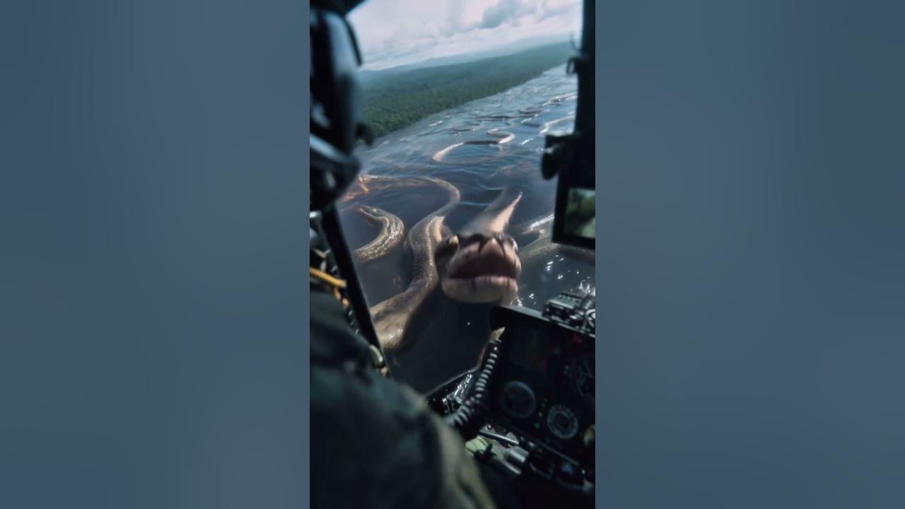 🚁🐍 LOST IN THE AMAZON: TERRIFYING TITANOBOA ATTACK 🌳 #Titanoboa #AmazonMystery #monster