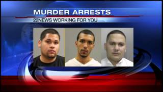 3 arrested, 1 at large for a 2013 Holyoke homicide