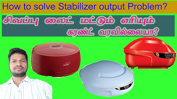 stabilizer output problem?