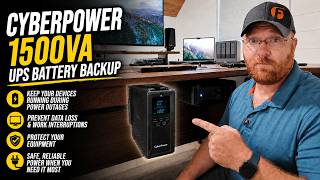 Every Home Office Needs a UPS! CyberPower CP1500AVRLCD3 Review