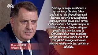 Vučić napao Bećirovića! Bećirović brutalno odgovorio! Dodik i Brnabić opleli po Denisu!