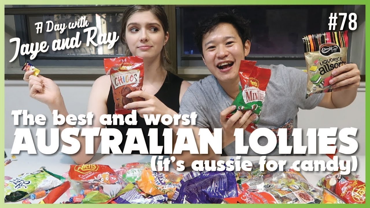 Trying the best and worst Australian Candy (we call them lollies) YouTube