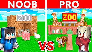 NOOB vs PRO: Epický ZOO Ve Stavěcí Soutěži