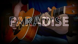 Coldplay - Paradise On One Guitar + TABS