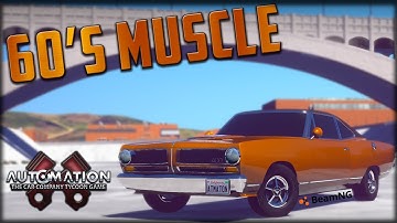 Building A Classic Muscle Car - Automation / Beamng