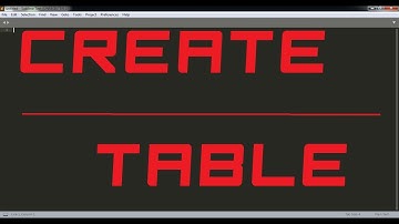 Part 4 - How to make a coding table & [HTML] Sublime Text 3 HD (2018)