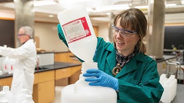 Chemistry department leverages available resources for hand sanitizer production