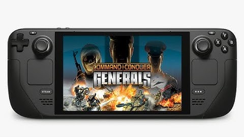 Command & Conquer Generals On The Steam Deck