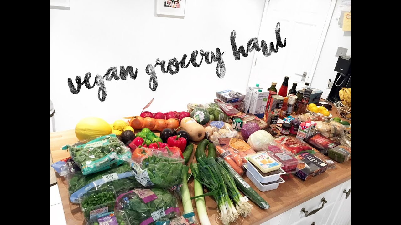 GROCERY/FOOD HAUL (VEGAN) The Vegan Kitchen YouTube