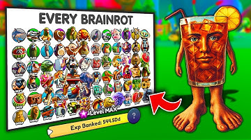 Unlocking EVERY BRAINROT in Brainrot Evolution WORLD RECORD Speedrun!