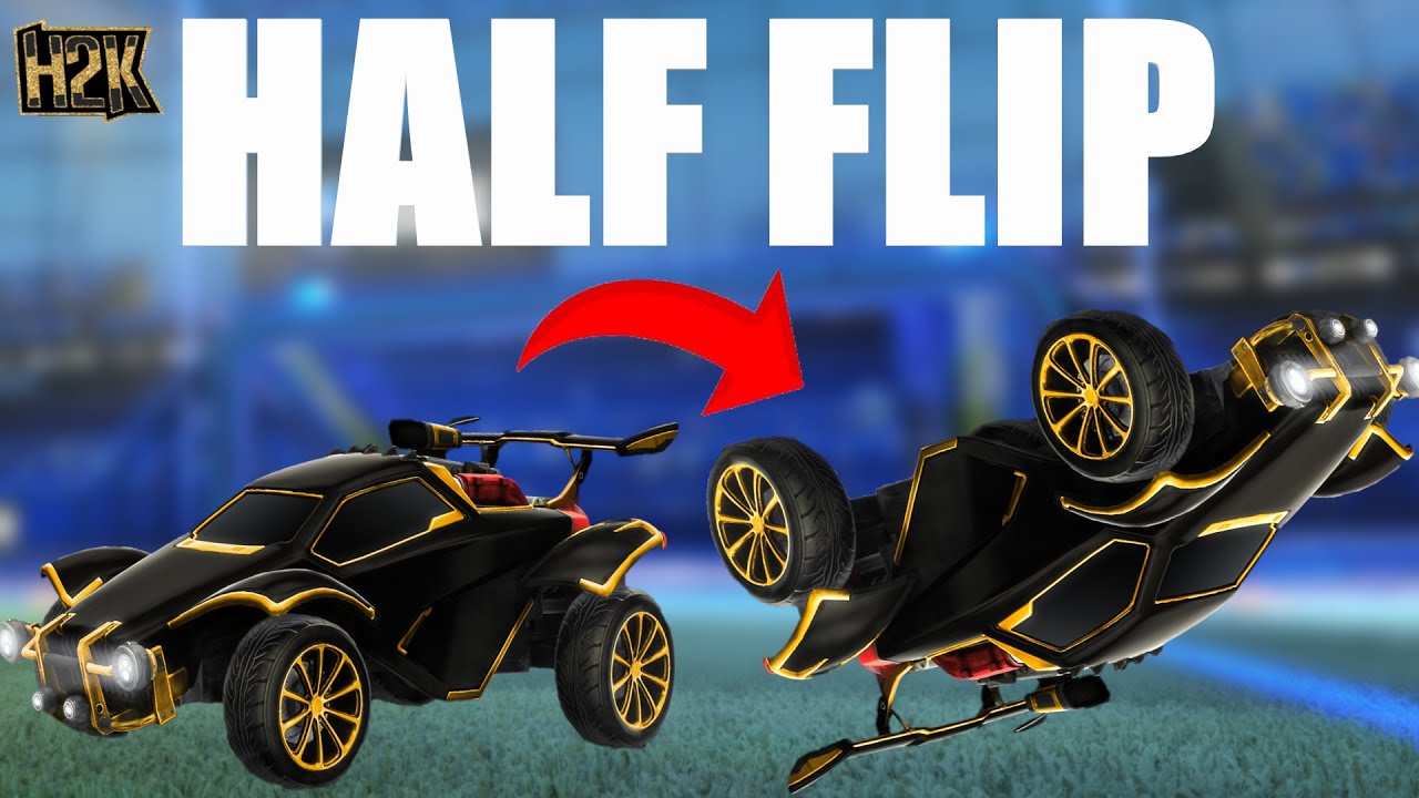 How To HALF-FLIP | Half-Flip ROCKET LEAGUE Tutorial (2022) - YouTube