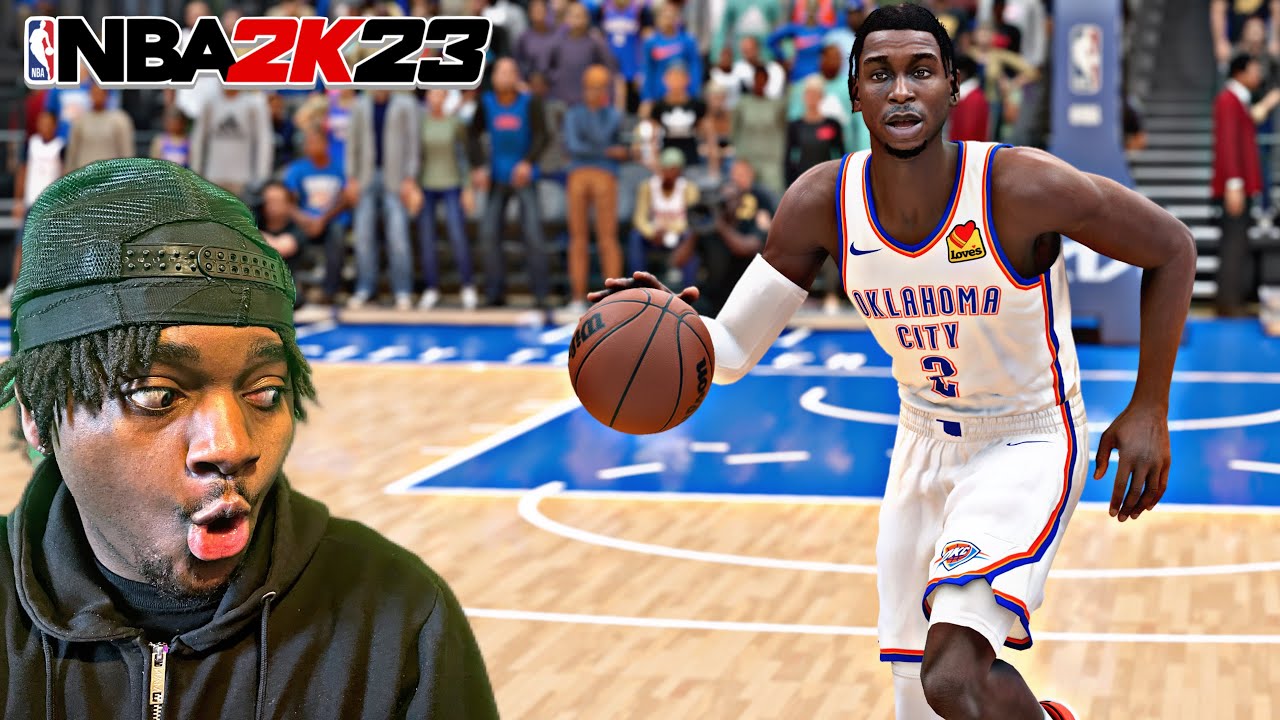 I PLAYED PLAY NOW ONLINE WITH SHAI GILGEOUSALEXANDER HE IS A BUCKET