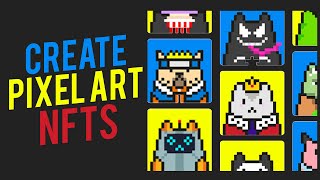 How To Draw Pixel NFTs For FREE 2026 (Easiest And Fastest Tutorial)