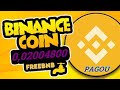 EXPLOSAO DE BNB FREE | RETIRADA DE 0,02004800 R$23,82 PAGANDO EM 3 MINUTOS | BNB FREE