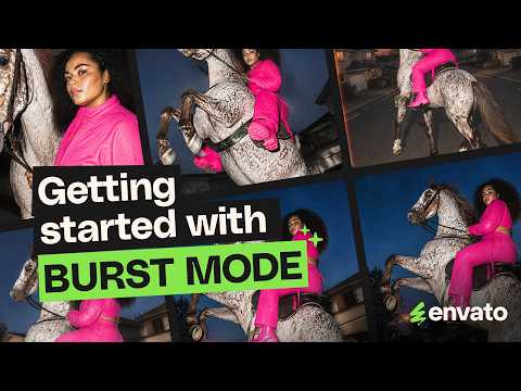How to use Burst mode in Envato’s AI image generator