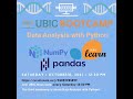 Ubicucsd workshop 2 data analysis with python