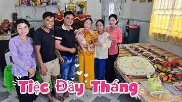 Tiệc Đầy Tháng " Cháu BEO " Rộn Ràng Như Ngày Tết |Cơm Quê Nhà 196# 