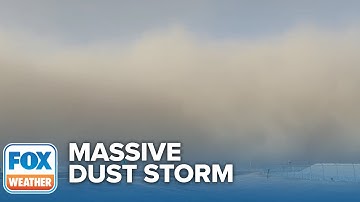 Massive Dust Storm Captured in Kansas