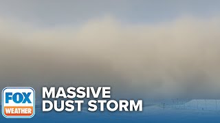 Massive Dust Storm Captured in Kansas