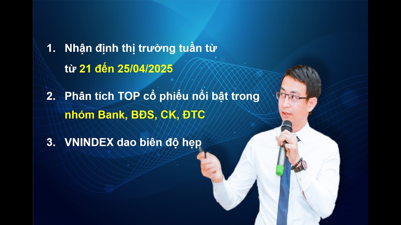 Outline Video Chứng khoán hàng ngày: Nhận định thị trường ngày 24/04/2025. Câu chuyện ông lão và đàn lợn rừng