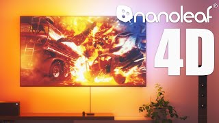 Nanoleaf 4D cambia la forma en la que verás tu TV