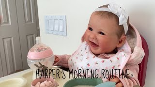 Harper’s Morning Routine/Reborn Role Play by Ireland Rose Reborns 107,025 views 1 year ago 6 minutes, 28 seconds