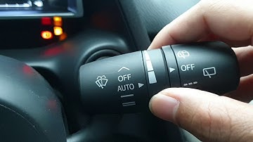 Hướng dẫn chi tiết gạt mưa trên xe Mazda