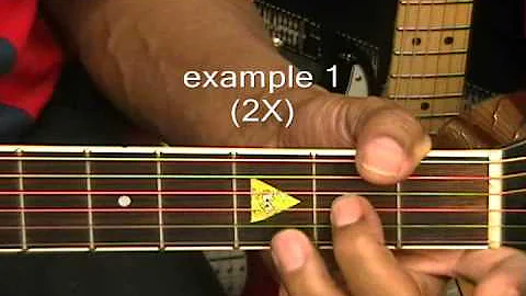 Your Very First ONE RIFF BLUES GUITAR SOLO #1 Guit...