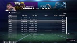 YEGO IS LIVE MFC WEEK 8 EAGLES🆚 GIANTS!!