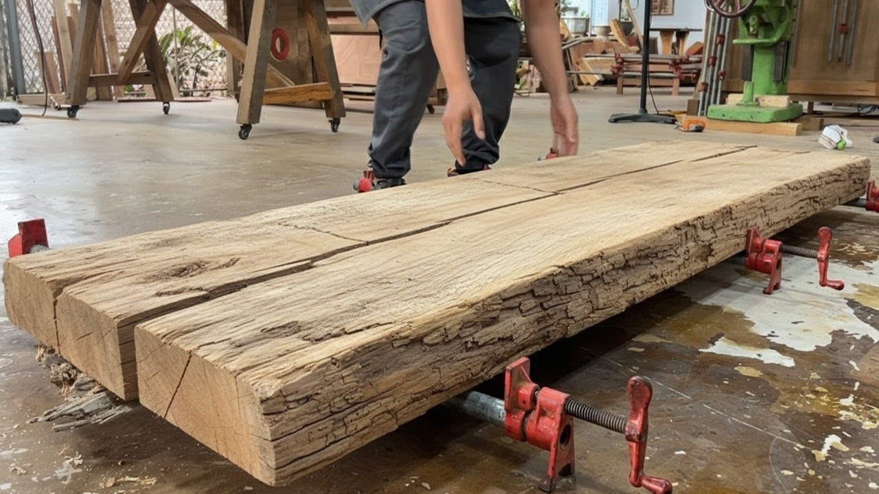 Master Craftsmanship: Restoring Cracked Wood into Premium Furniture