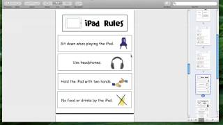 Product preview for Technology Visuals and Social Stories
