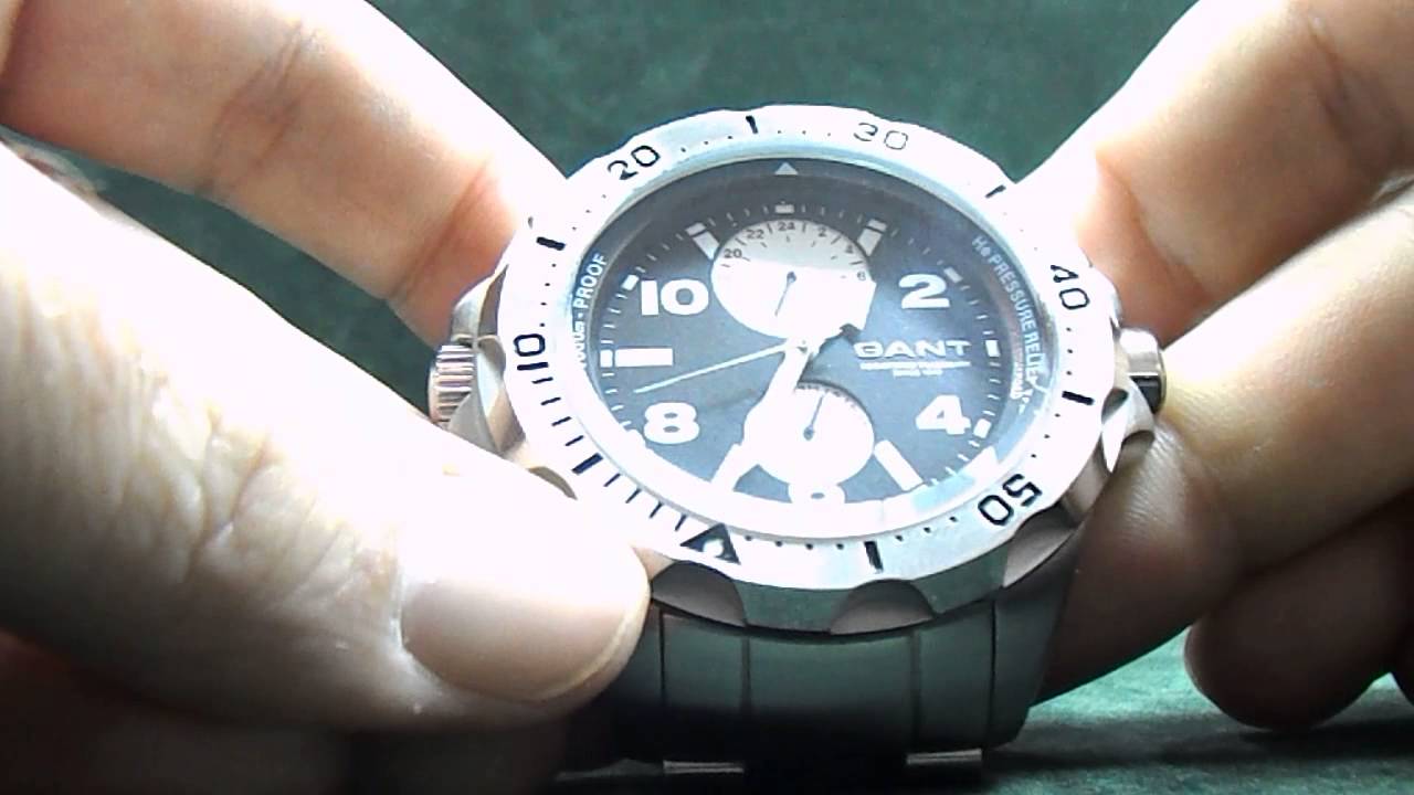 GANT Ocean Grove Profesional Diver Watch W10611 muški ručni sat - YouTube