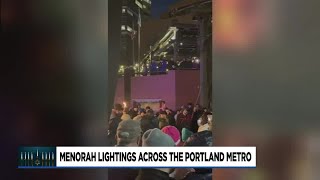 Menorah lighting ceremony held in Pioneer Square
