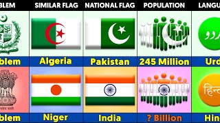 PAKISTAN vs INDIA  Comparison 2024