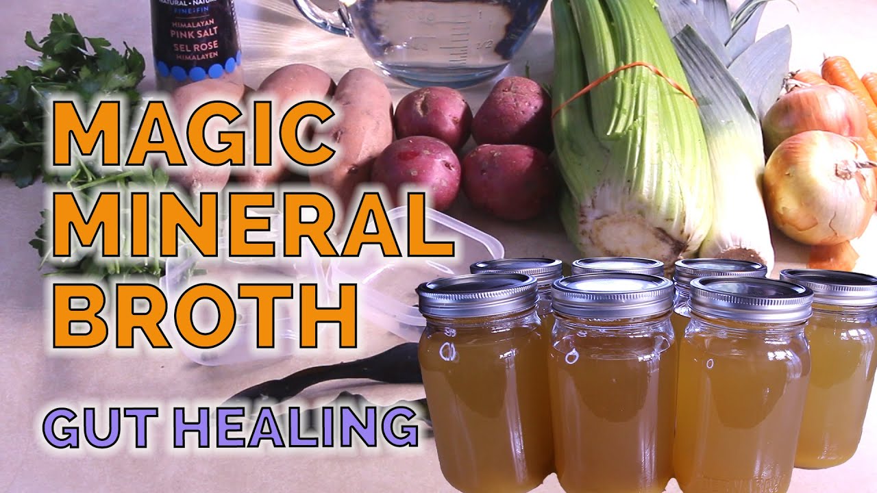 Gut Healing Magic Mineral Broth 🍵 Vegan Bone Broth Fasting