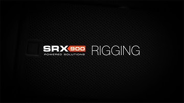 JBL SRX900 Series - Rigging Tutorial | Powered Line Arrays & Subwoofers