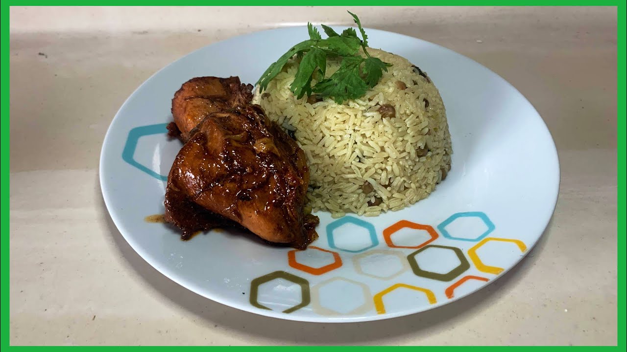 COMO HACER UN MORO DE GUANDULES 😋 - Cooking Channel RD 🇩🇴