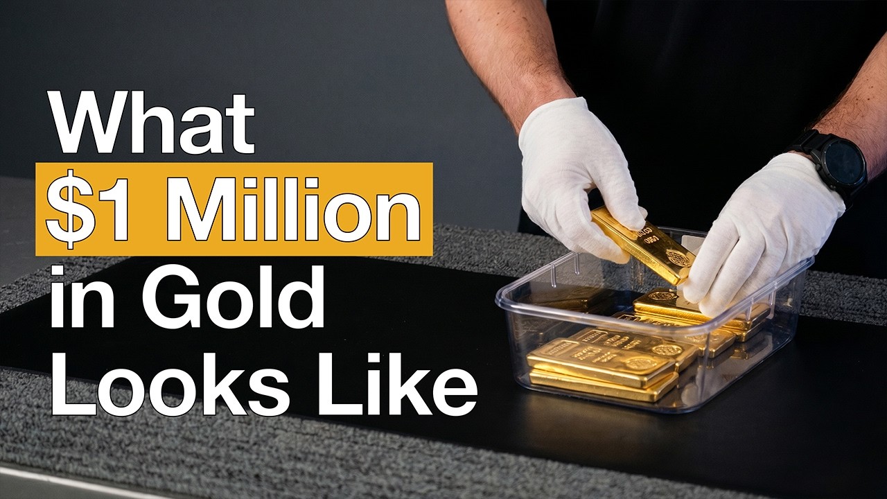 👀 What $1,000,000 in GOLD Really Looks Like (Unboxing) - YouTube